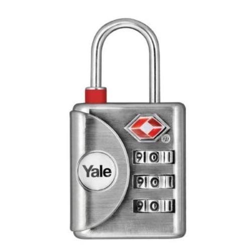 YALE LUCCHETTO VIAGGIO DISPOSITIVO TSA